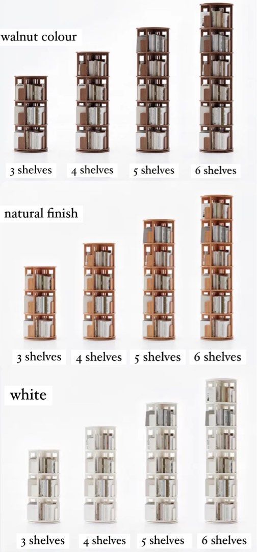 GELDEYA Modern Wood Bookshelf - Radical Homes Singapore