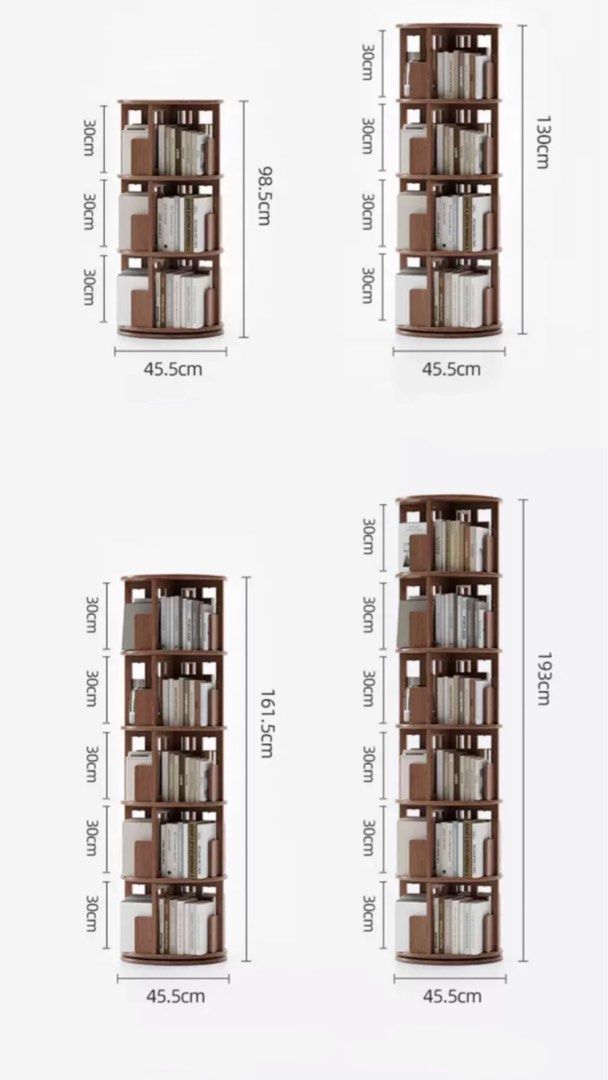 GELDEYA Modern Wood Bookshelf - Radical Homes Singapore