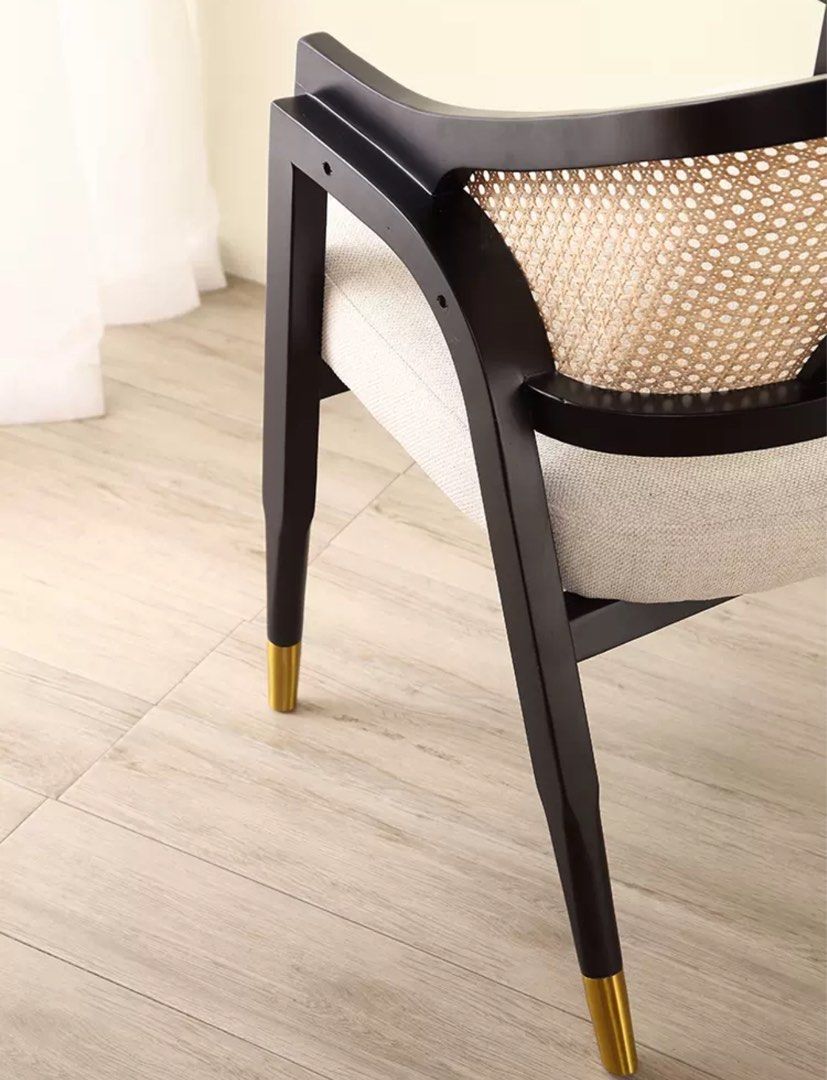 MARVELLIS Mid-Century Rattan Dining Chair - Cassa Haus Singapore