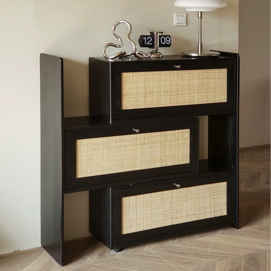 GENEVE Modern Extendable Shoe Cabinet - Radical Homes Singapore