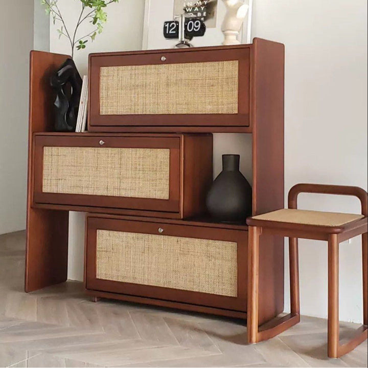 GENEVE Modern Extendable Shoe Cabinet - Radical Homes Singapore