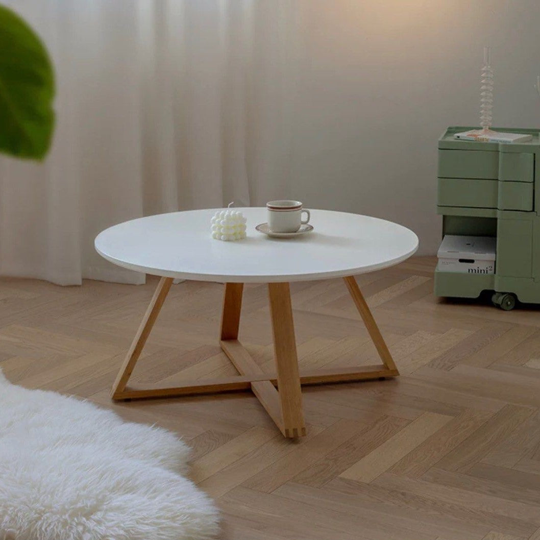 KYLE Circular Coffee Table - Radical Homes Singapore