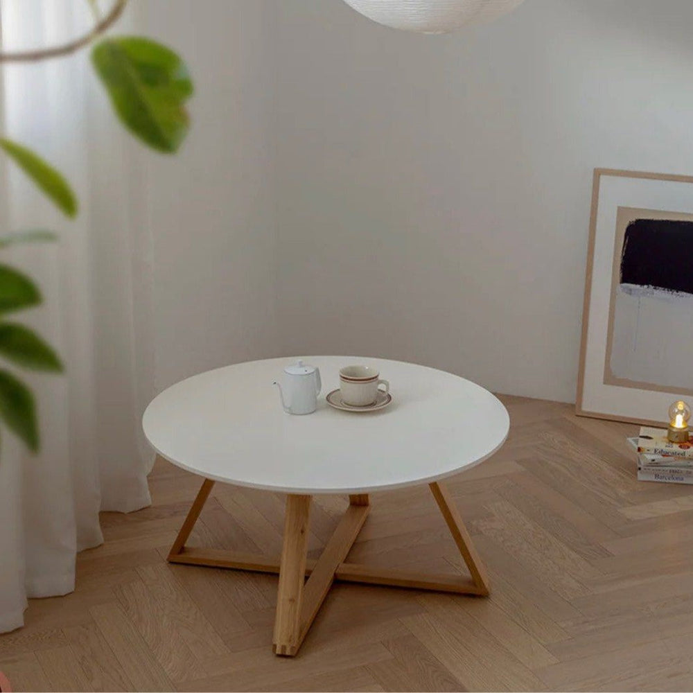 KYLE Circular Coffee Table - Radical Homes Singapore