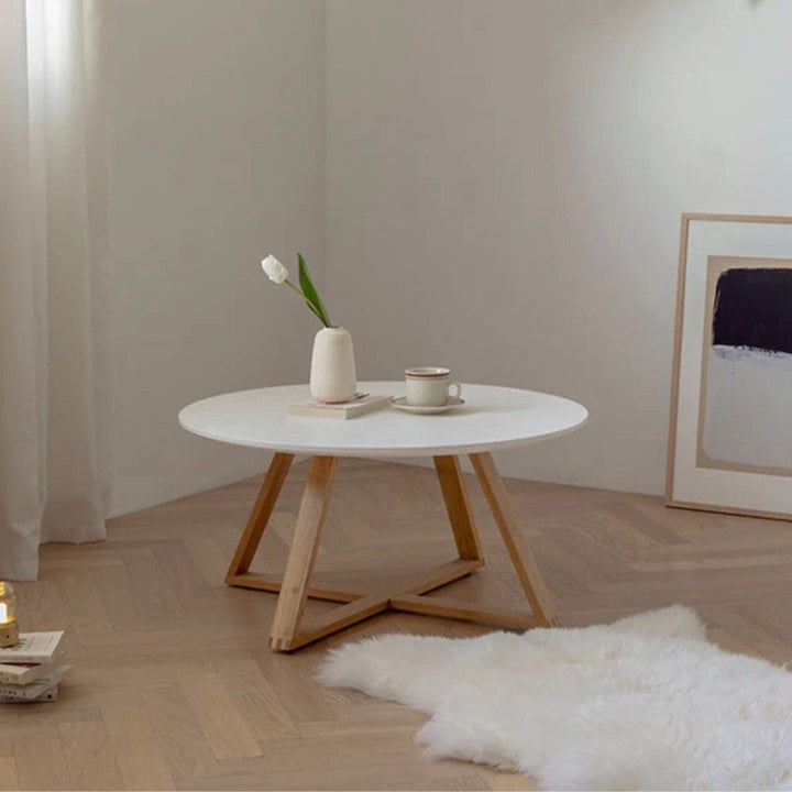 KYLE Circular Coffee Table - Radical Homes Singapore