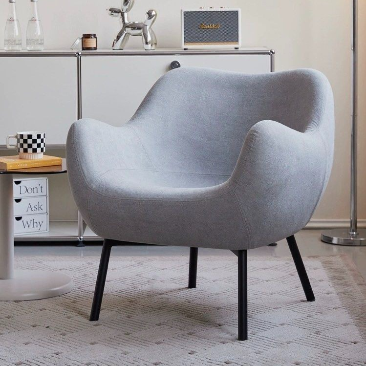 GLORIA Modern Fabric Armchair - Radical Homes Singapore