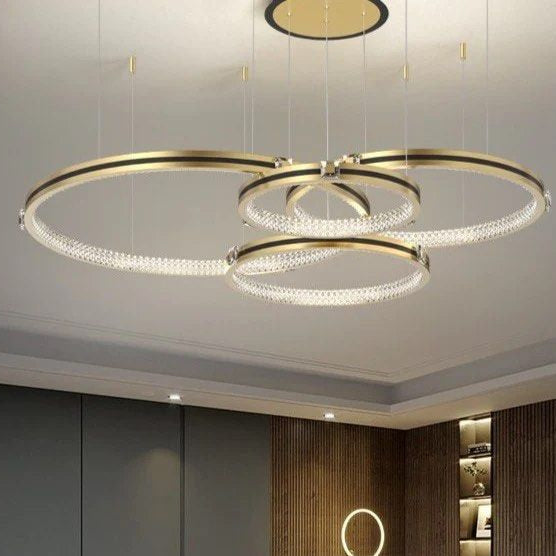 GEORGIA Modern LED Chandelier - Radical Homes Singapore