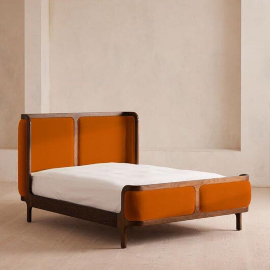GERAD Mid-Century Bedframe - Radical Homes Singapore