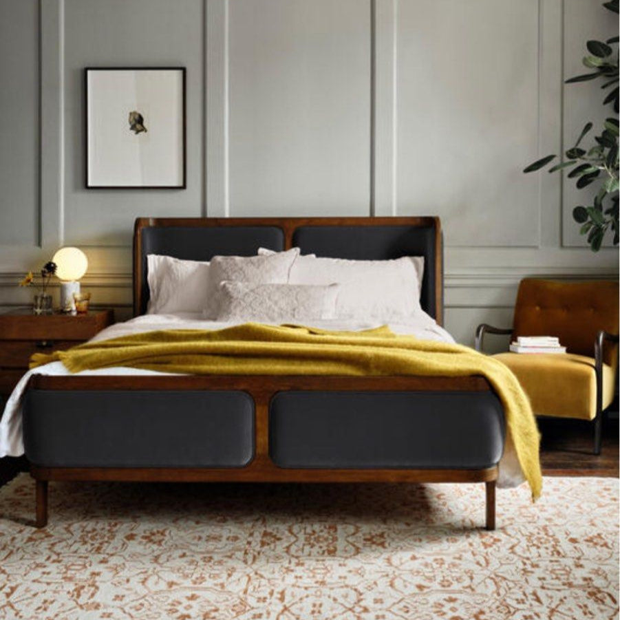 GERAD Mid-Century Bedframe - Radical Homes Singapore