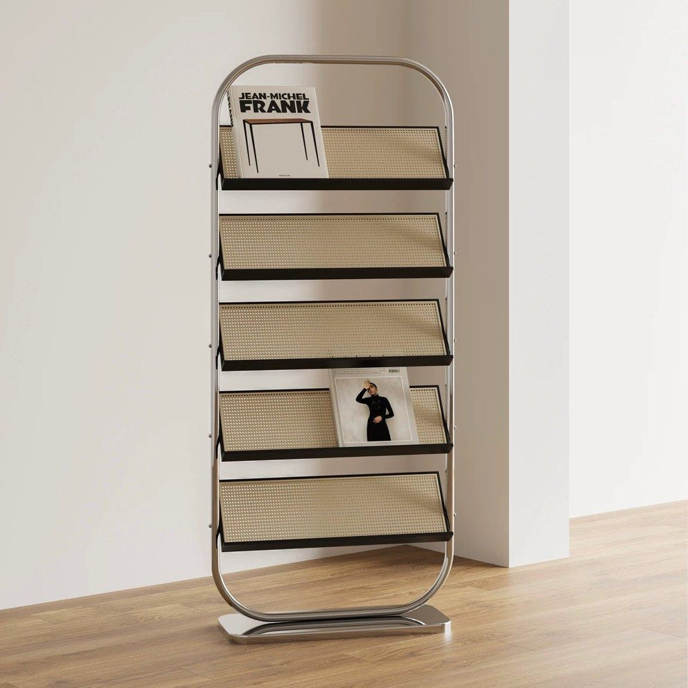 GERFIE Modern Rattan Bookshelf - Radical Homes Singapore