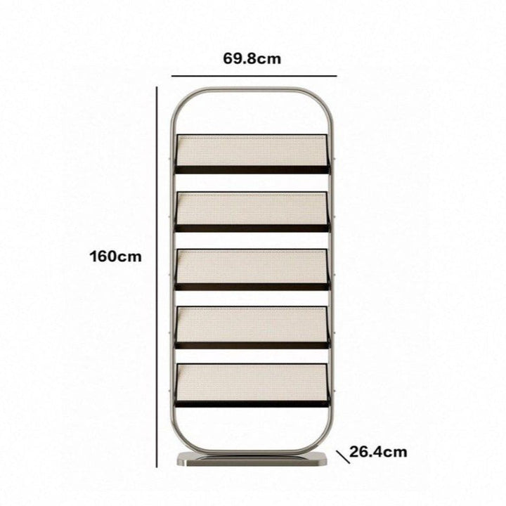 GERFIE Modern Rattan Bookshelf - Radical Homes Singapore