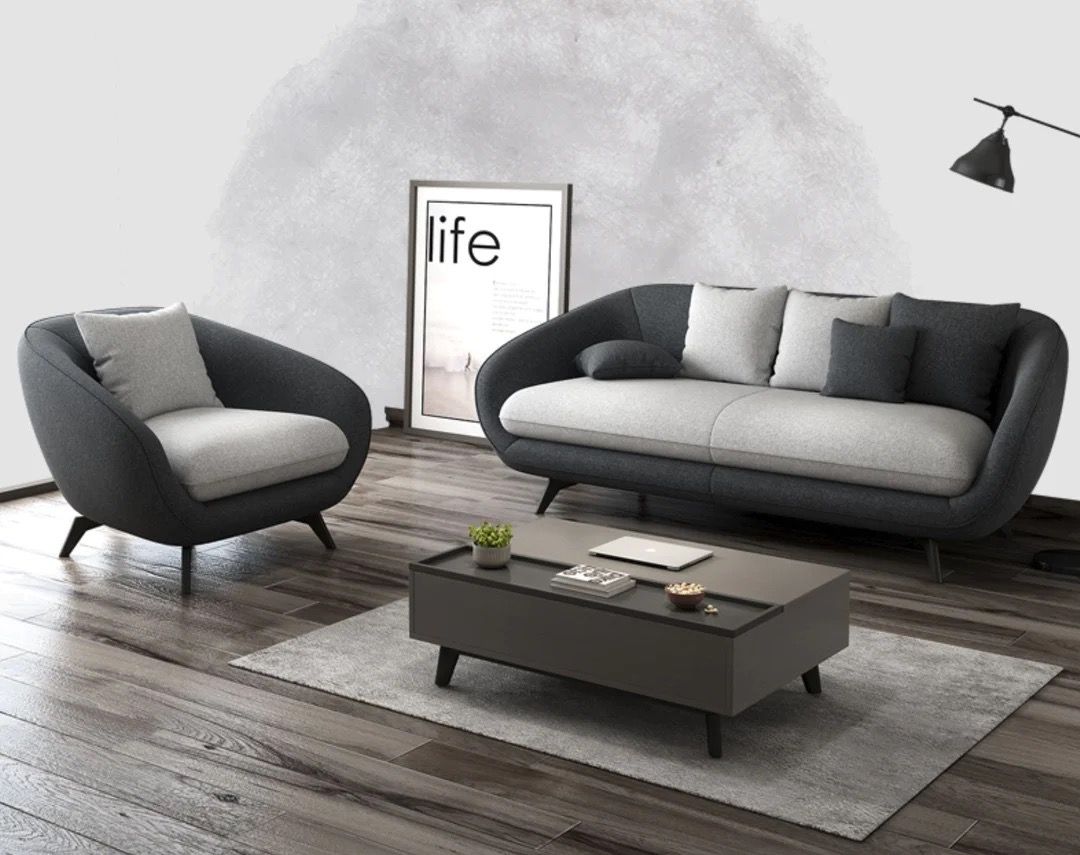 VALMARO Modern Fabric Sofa - Radical Homes Singapore