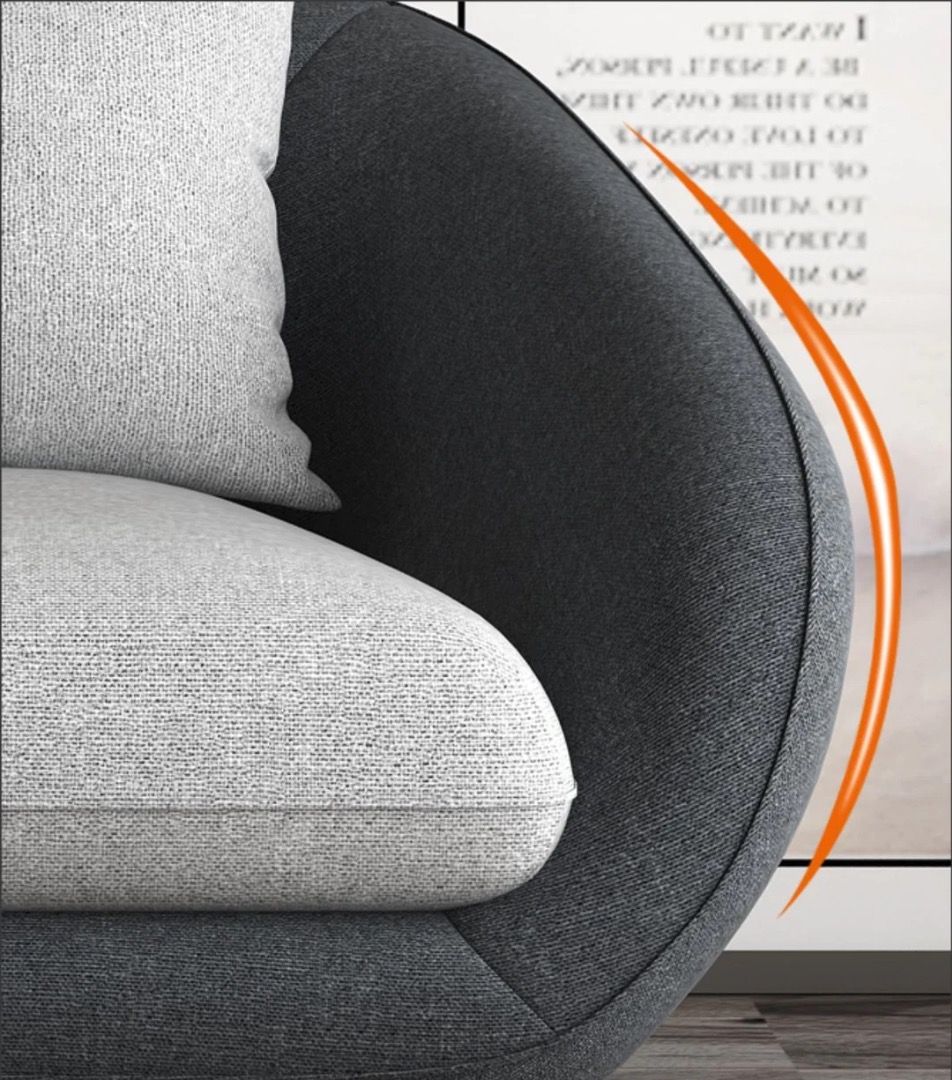 VALMARO Modern Fabric Sofa - Radical Homes Singapore