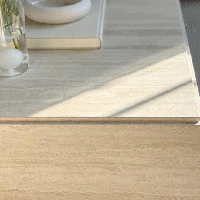 DUNHAM Modern Travertine Coffee Table - Radical Homes Singapore