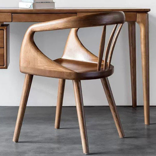 SHIZEN Japandi Solid Wood Dining Chair - Cassa Haus Singapore