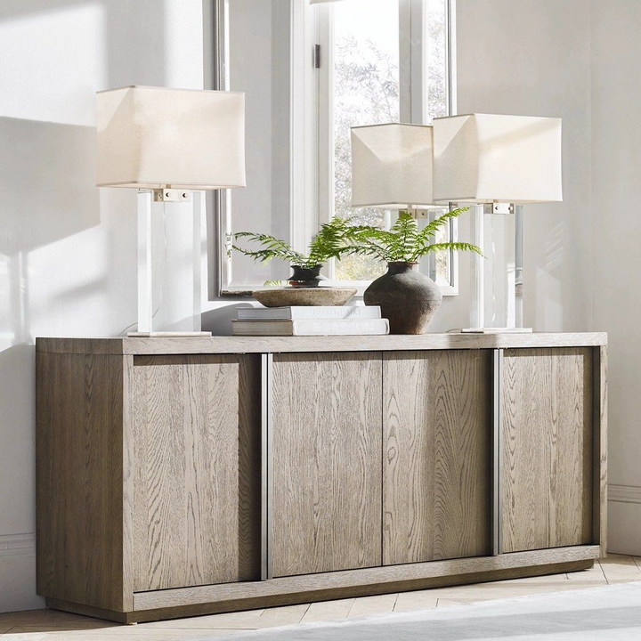 SAMUELE Vintage Solid Wood Sideboard Cabinet - Radical Homes Singapore