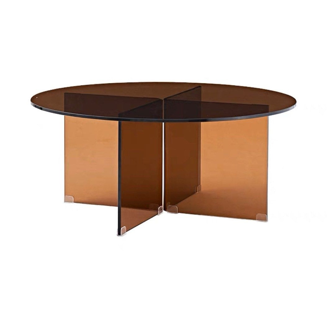 RADIC Glass Coffee Table - Radical Homes Singapore
