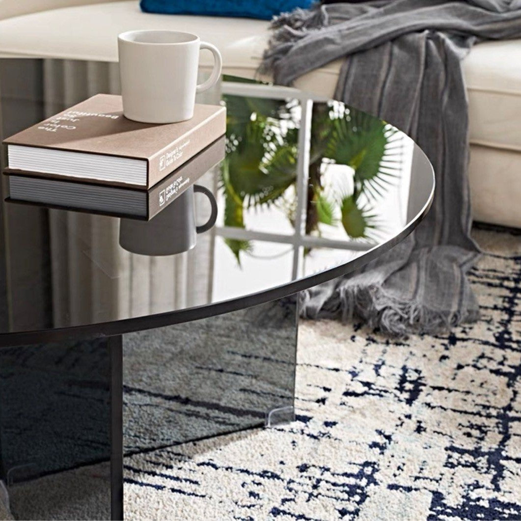RADIC Glass Coffee Table - Radical Homes Singapore