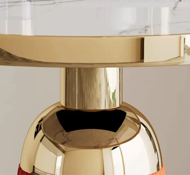 NORMAN Modern Sintered Stone Side Table - Radical Homes Singapore