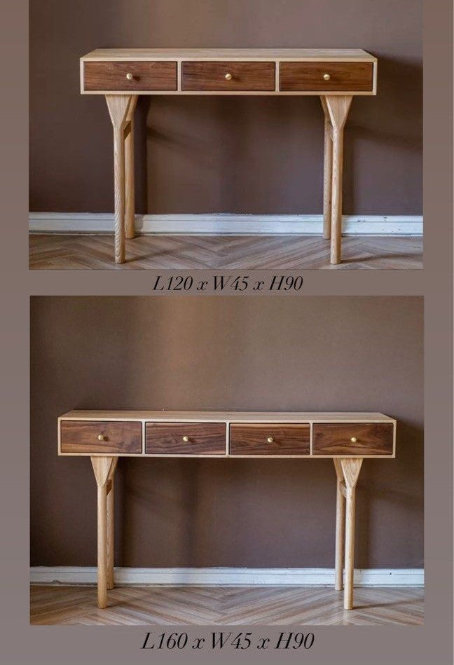 VALDOR Wood Console Table - Cassa Haus Singapore