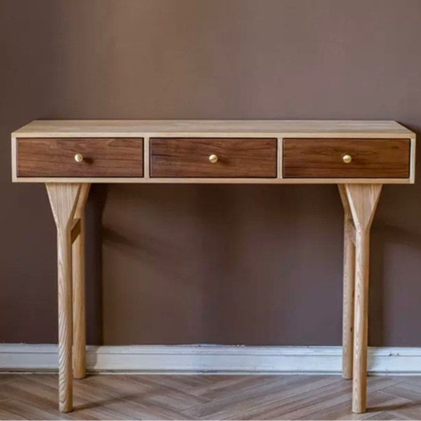 HANNA Wood Console Table - Radical Homes Singapore