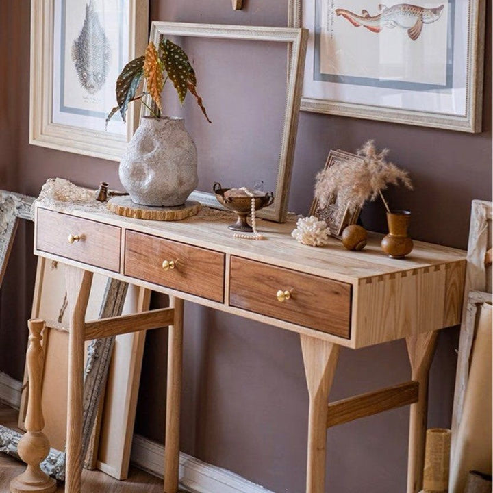 VALDOR Wood Console Table - Cassa Haus Singapore