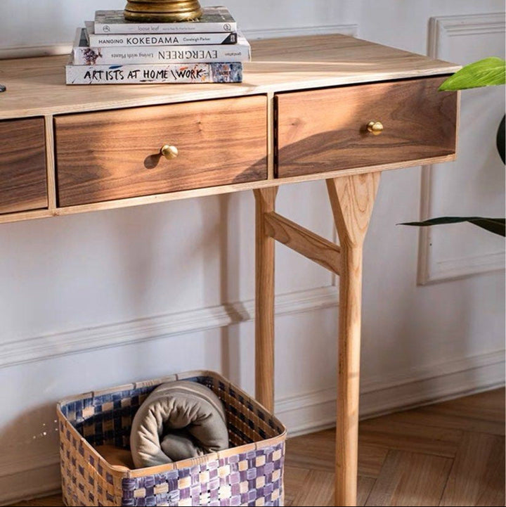 VALDOR Wood Console Table - Cassa Haus Singapore