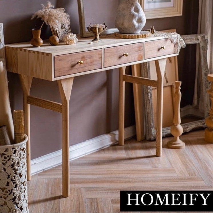 VALDOR Wood Console Table - Cassa Haus Singapore