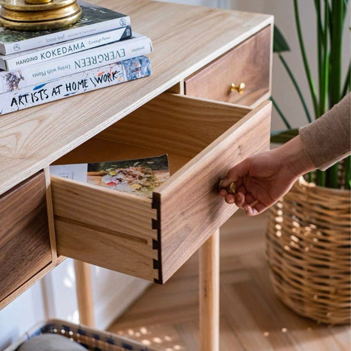 VALDOR Wood Console Table - Cassa Haus Singapore