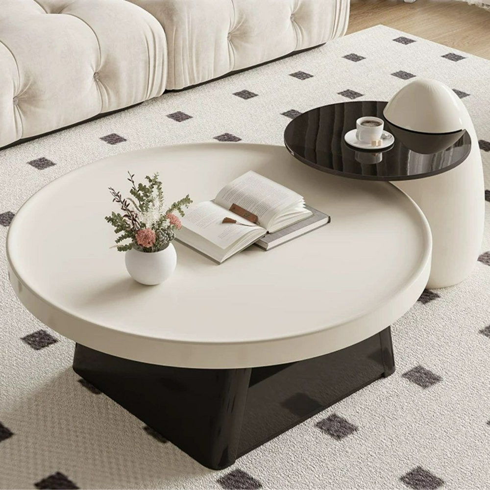 THANE Japandi TV Console & Coffee Table - Radical Homes Singapore