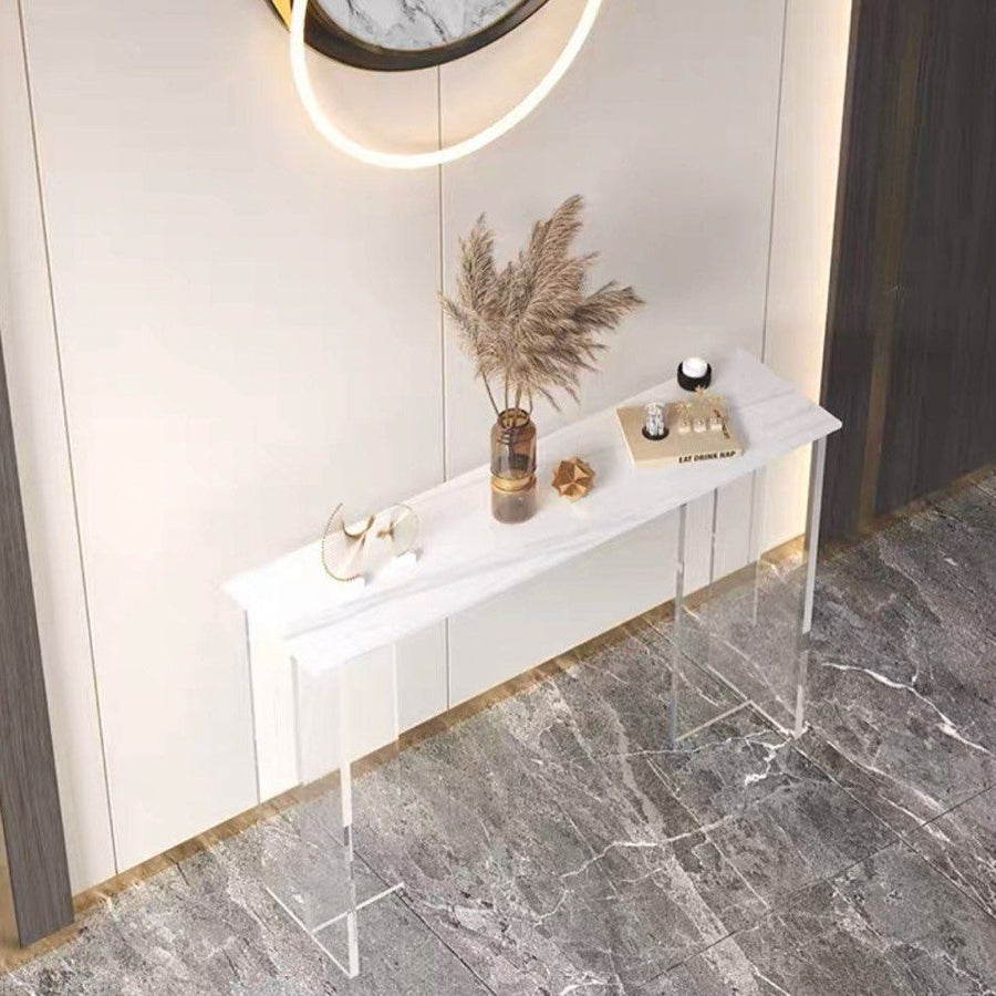 TOBIN Marble Console Table - Radical Homes Singapore