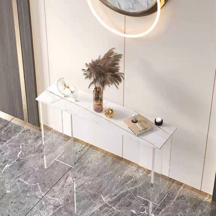 TOBIN Marble Console Table - Radical Homes Singapore