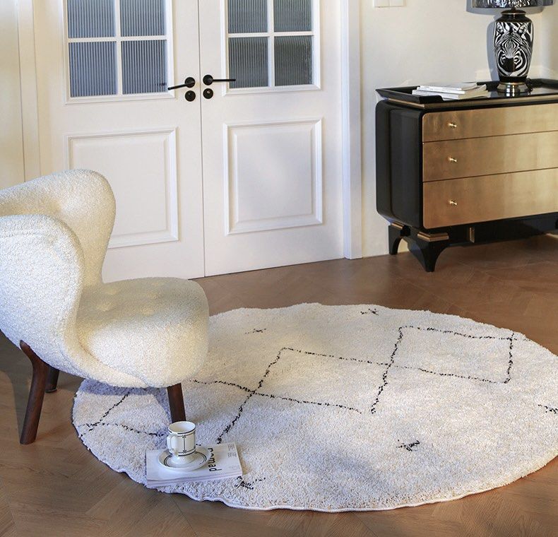 TUOR Modern Round Rug - Radical Homes Singapore