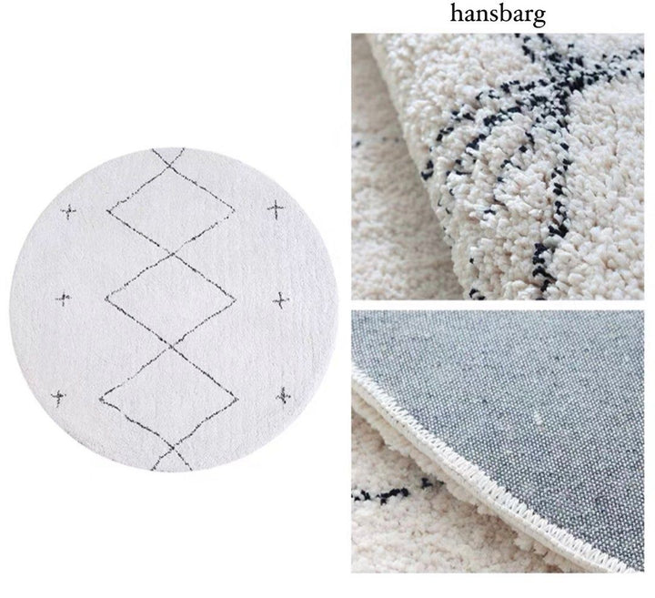 TUOR Modern Round Rug - Radical Homes Singapore