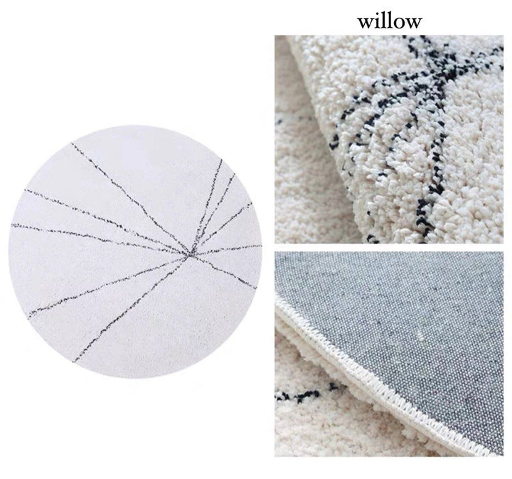 TUOR Modern Round Rug - Radical Homes Singapore