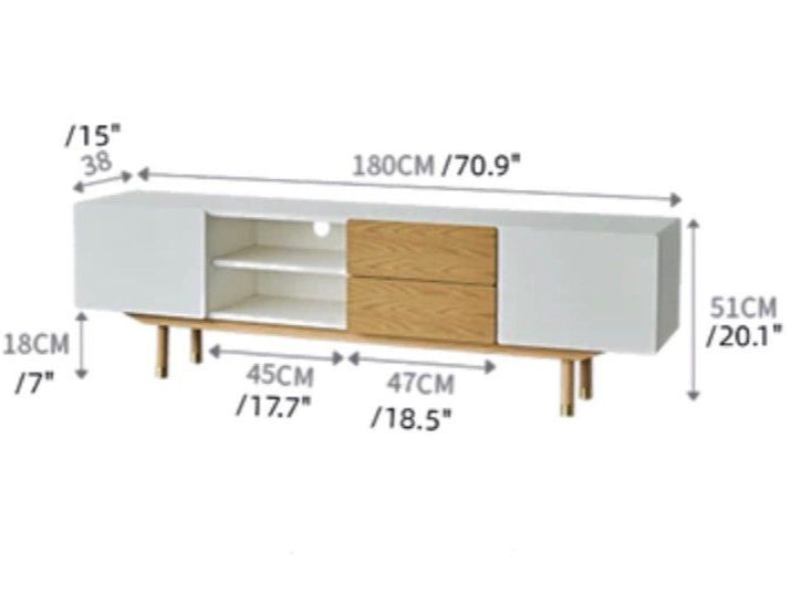VANTERO Modern TV Stand - Cassa Haus Singapore