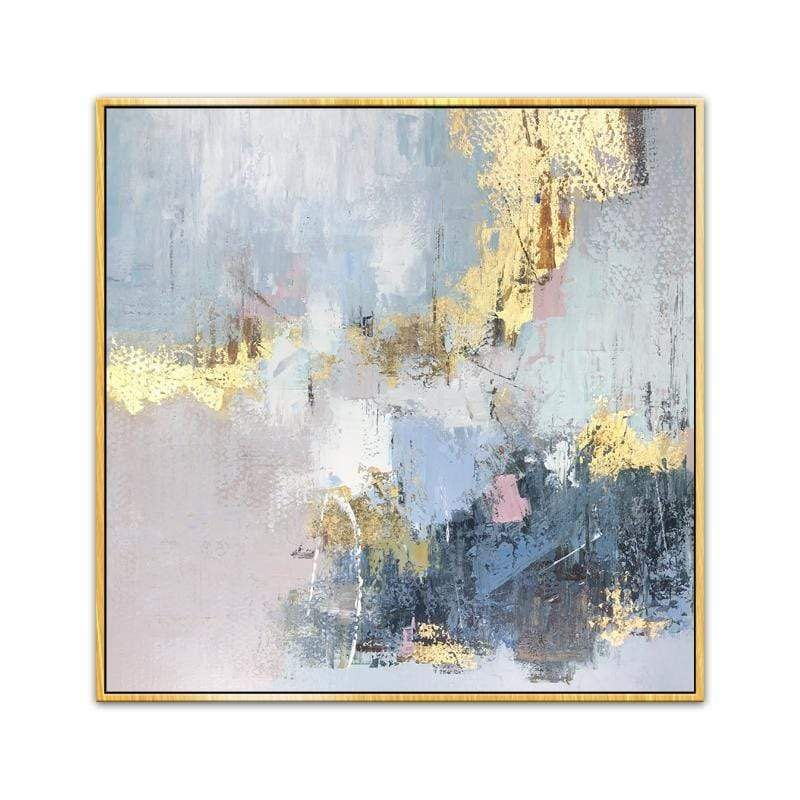 GOLDEN Haze Oil Painting - Radical Homes Singapore