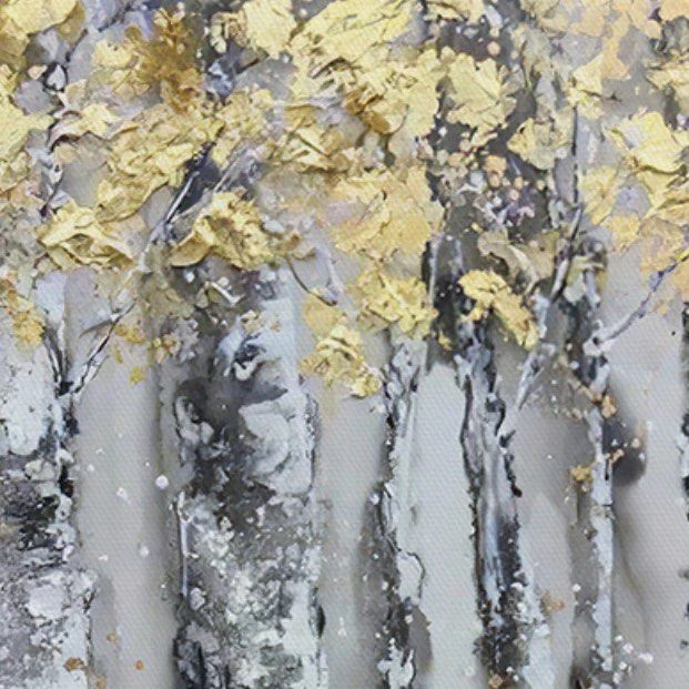 GOLDEN Canopy Oil Painting - Radical Homes Singapore