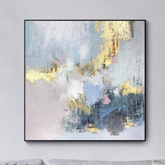 GOLDEN Haze Oil Painting - Radical Homes Singapore