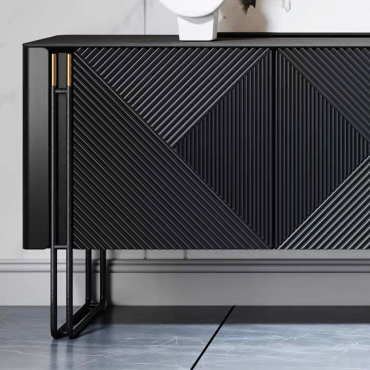 ZENNIS Modern Sintered Stone TV Console - Cassa Haus Singapore