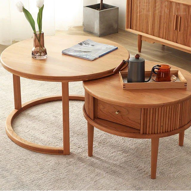 MILLS Solid Wood Coffee Tables - Radical Homes Singapore