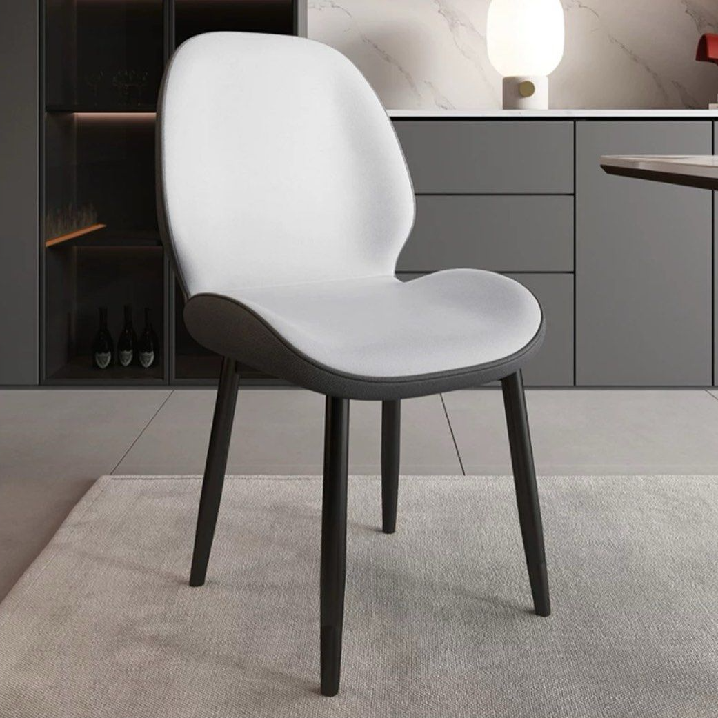 KENT Modern Leathaire Dining Chair - Radical Homes Singapore