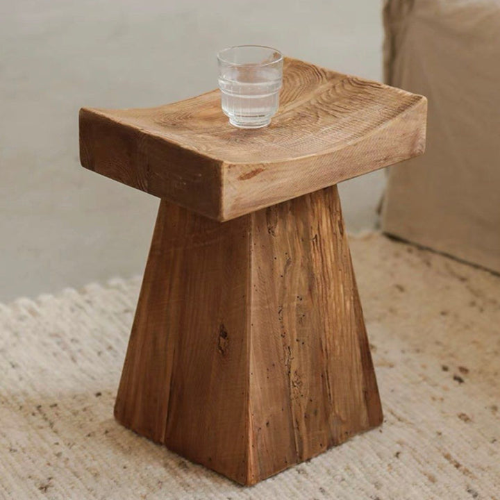GELLERT Modern Solid Wood Side Table - Radical Homes Singapore