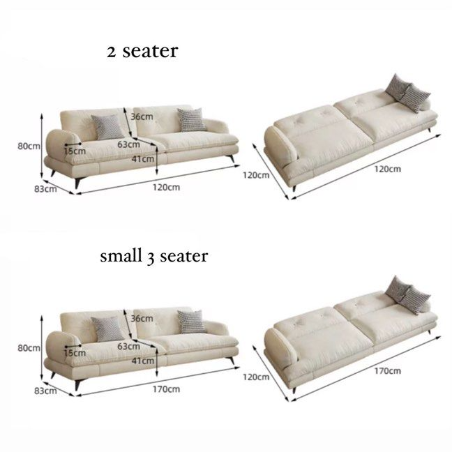 HARTWELL Modern Sofa Bed