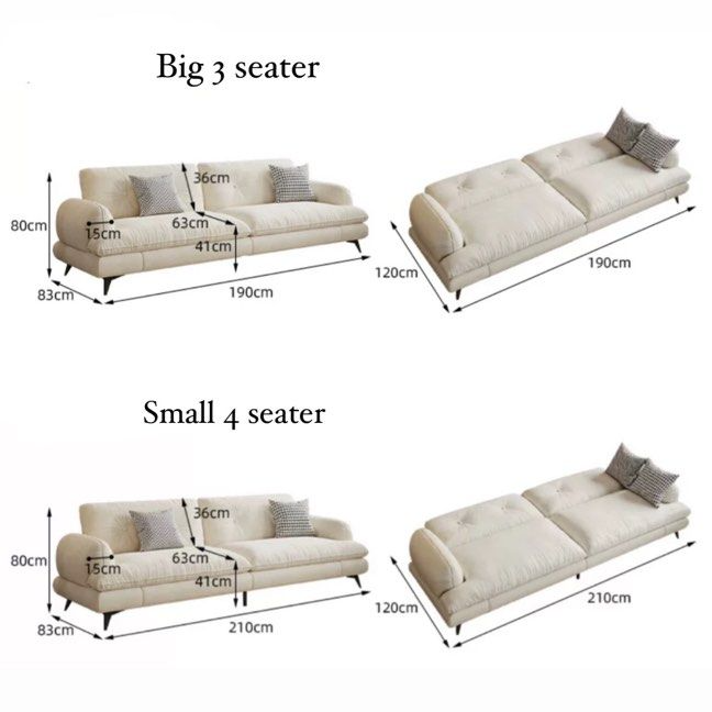 HARTWELL Modern Sofa Bed