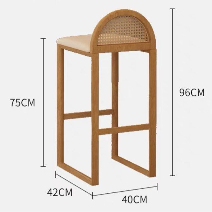WELTEN Modern Bar Chair - Radical Homes Singapore