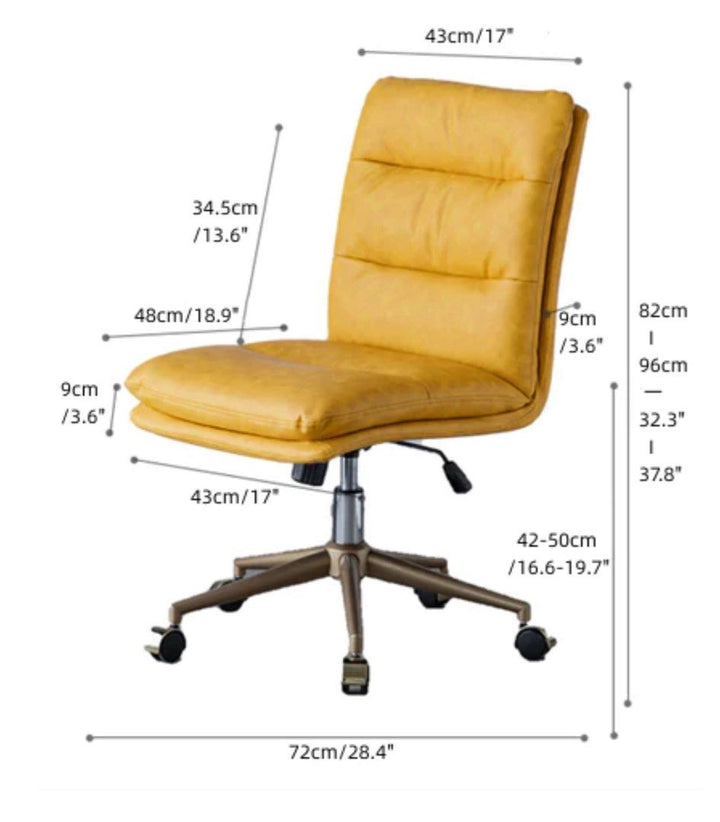 GRETA Armless Task Chair - Radical Homes Singapore