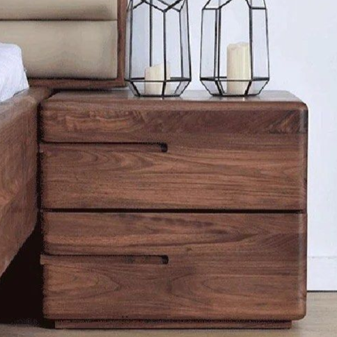 TOMAS Solid Wood Nightstand - Radical Homes Singapore