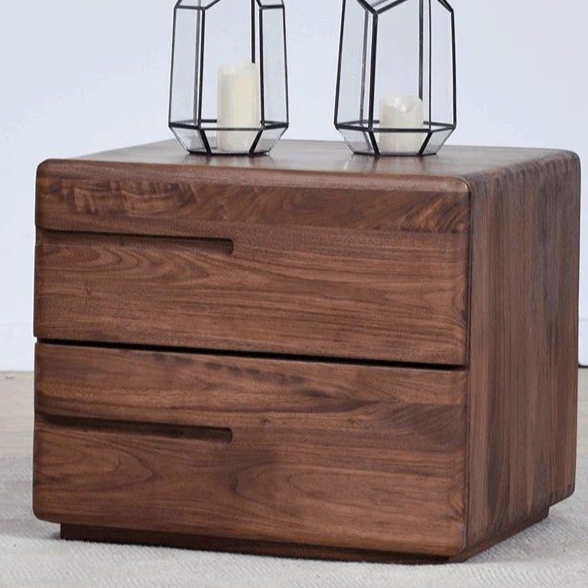 TOMAS Solid Wood Nightstand - Radical Homes Singapore