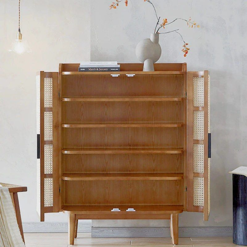 ROZE Rattan Shoe Cabinet - Radical Homes Singapore