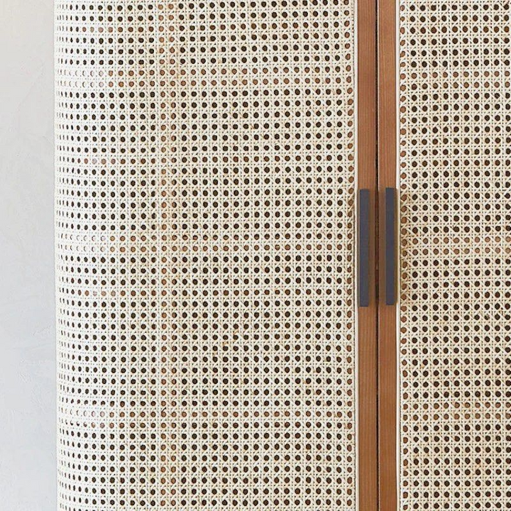ROZE Rattan Shoe Cabinet - Radical Homes Singapore
